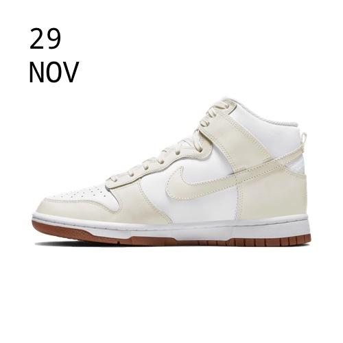 Nike Dunk High Sail Gum &#8211; AVAILABLE NOW