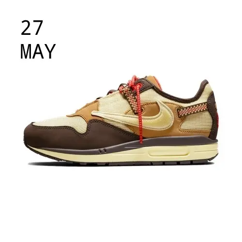 Nike x Travis Scott Air Max 1 Cactus Jack Baroque Brown – AVAILABLE NOW