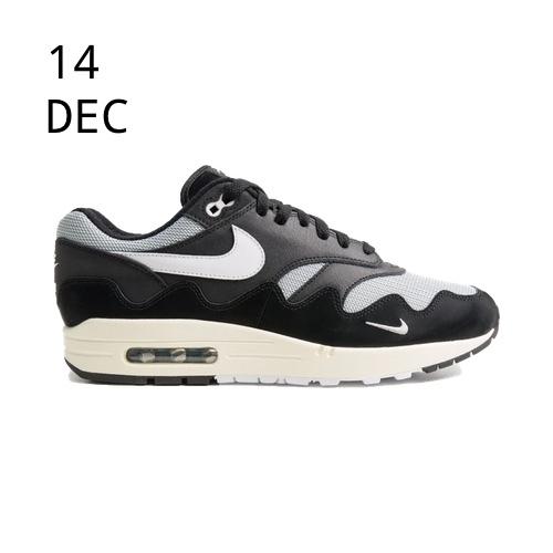 NIKE X PATTA AIR MAX 1 BLACK – AVAILABLE NOW