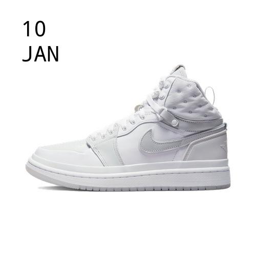 Nike Air Jordan 1 Acclimate Triple White &#8211; AVAILABLE  NOW