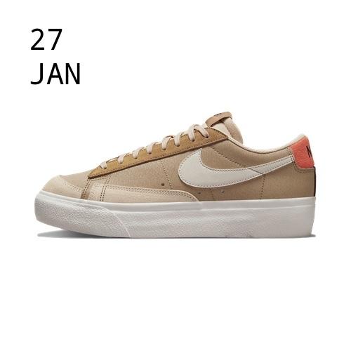 NIKE BLAZER LOW PLATFORM MADDER ROOT &#8211; AVAILABLE NOW