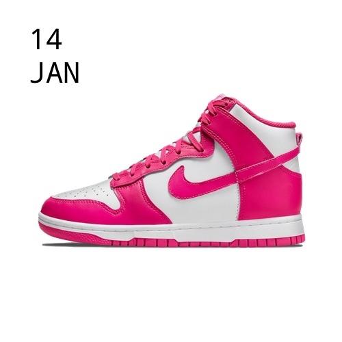 Nike Dunk High Pink Prime &#8211; AVAILABLE NOW