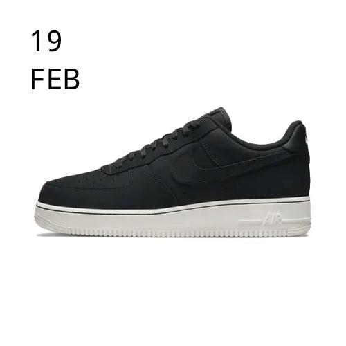 NIKE AIR FORCE 1 OFF NOIR &#8211; AVAILABLE NOW