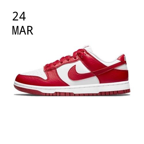 NIKE DUNK LOW NEXT NATURE GYM RED &#8211; AVAILABLE NOW
