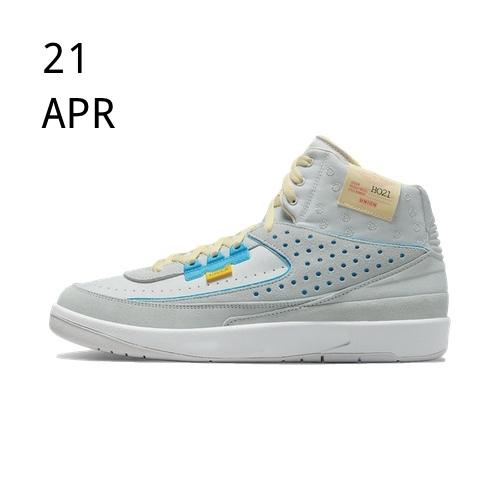 NIKE X UNION JORDAN 2 GREY FOG – AVAILABLE NOW