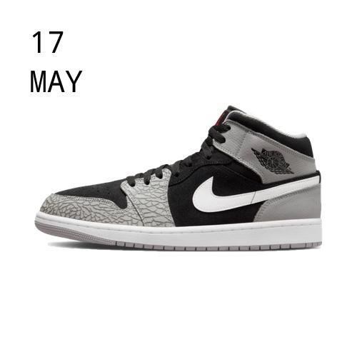 Nike Air Jordan 1 Mid Elephant Toe – Available now