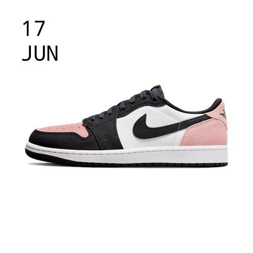 Nike Air Jordan 1 Low OG Bleached Coral – AVAILABLE NOW