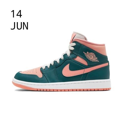 NIKE AIR JORDAN 1 MID DARK TEAL GREEN – AVAILABLE NOW