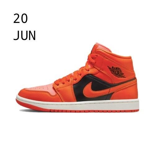 Nike Air Jordan 1 Mid SE W CRIMSON BLISS &#8211; AVAILABLE NOW