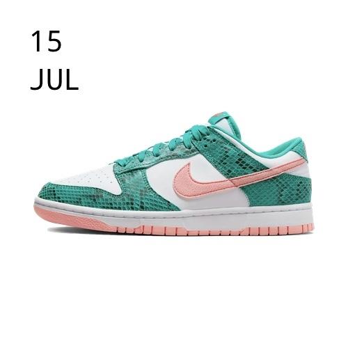 Nike Dunk Low Snakeskin &#8211; AVAILABLE NOW