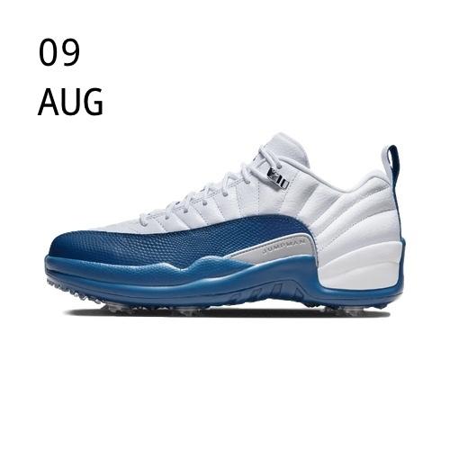 Nike Air Jordan 12 Low Golf French Blue – Available Now
