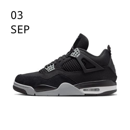 Nike Air Jordan 4 Black Canvas &#8211; available now