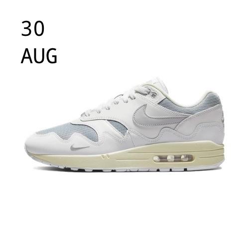 Nike x patta Air Max 1 White &#8211; AVAILABLE NOW