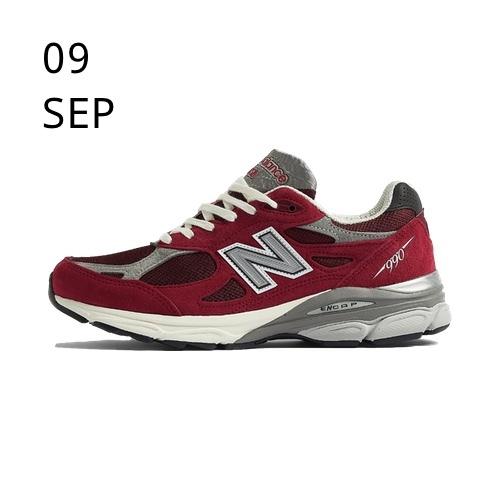 New Balance 990 Made In USA Scarlett &#8211; AVAILABLE NOW