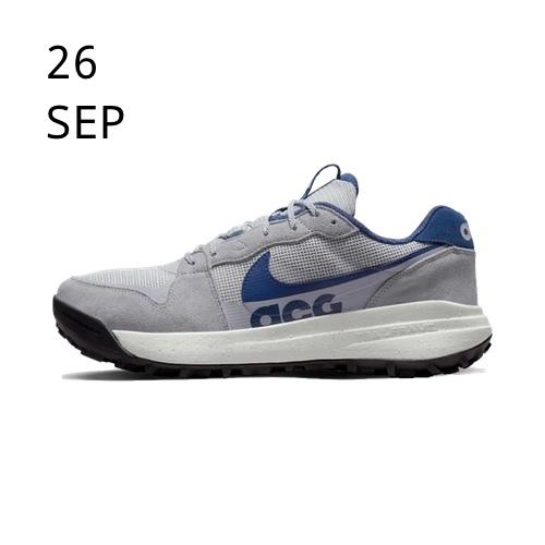 Nike ACG Lowcate Wolf Grey Navy – Available now