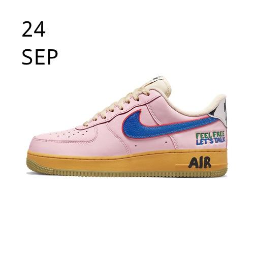 Nike Air Force 1 Low Feel Free Lets Talk &#8211; Available Now