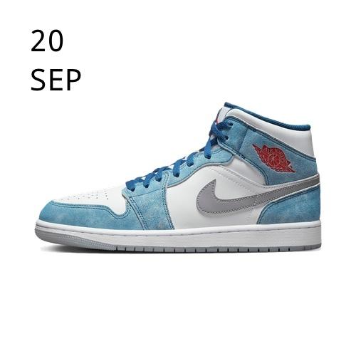 Nike Air Jordan 1 Mid French Blue &#8211; AVAILABLE NOW