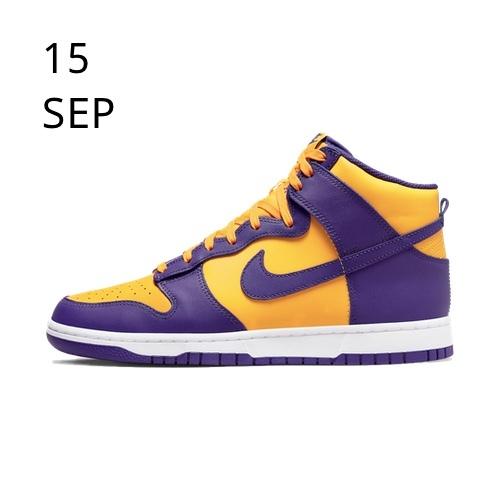 Nike Dunk High Lakers &#8211; AVAILABLE NOW