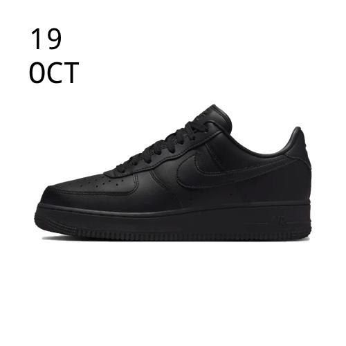 Nike Air Force 1 07 Fresh Black &#8211; Available Now