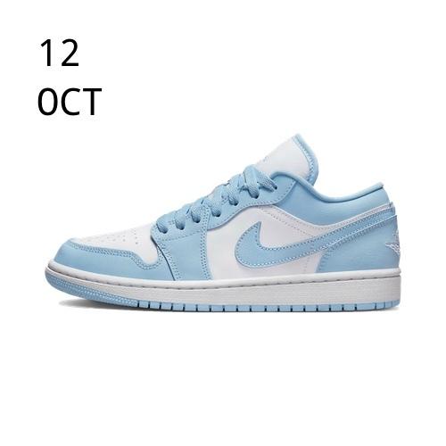Nike Air Jordan 1 Low Ice Blue &#8211; TBC