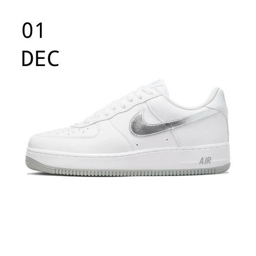 Nike Air Force 1 Low Silver Swoosh &#8211; available now