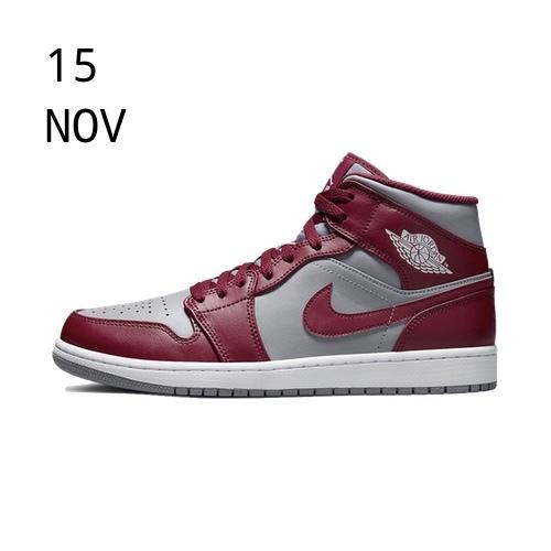 Nike Air Jordan 1 Mid Team Red &#8211; available now