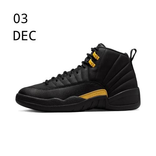 Nike Air Jordan 12 Black Taxi &#8211; available now