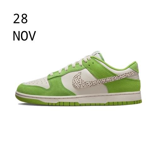 Nike Dunk Low Safari Swoosh Chlorophyll – AVAILABLE NOW