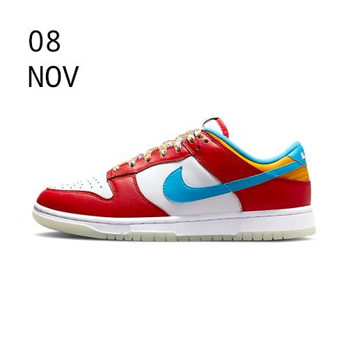 Nike x LeBron James Dunk Low Fruity Pebbles – AVAILABLE NOW