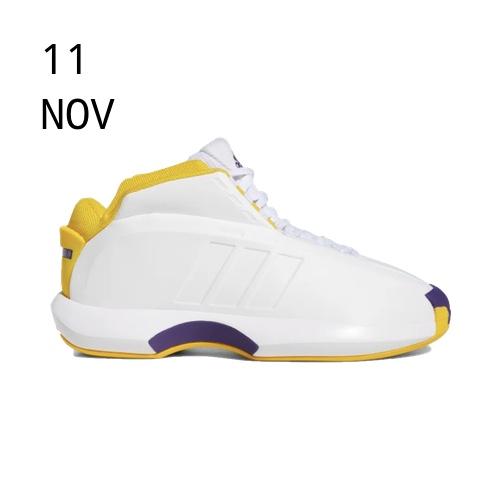 adidas Crazy 1 Lakers Home &#8211; AVAILABLE NOW