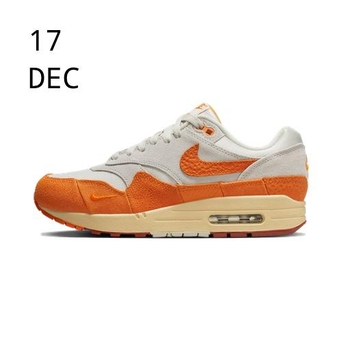 Nike Air Max 1 Master Magma Orange &#8211; AVAILABLE NOW