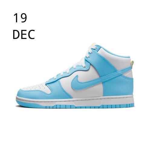 Nike Dunk High Blue Chill &#8211; AVAILABLE NOW