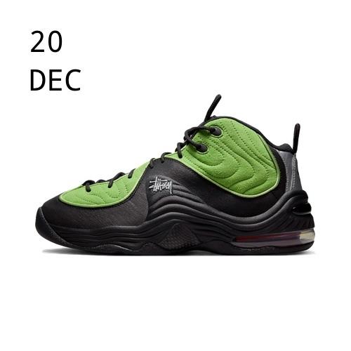 Nike x Stussy Air Max Penny 2 Vivid Green &#8211; AVAILABLE NOW