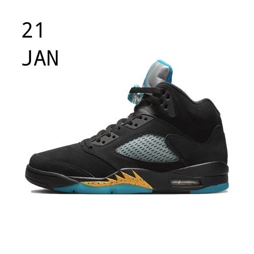 Nike Air Jordan 5 Aqua – available now