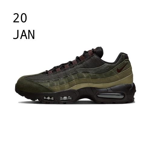 Nike Air Max 95 Black Earth &#8211; AVAILABLE NOW