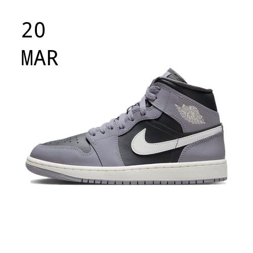 Nike Air Jordan 1 Mid Cement Grey &#8211; available now