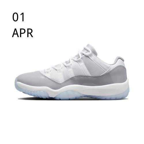 Nike Air Jordan 11 Low Cement Grey &#8211; Available now
