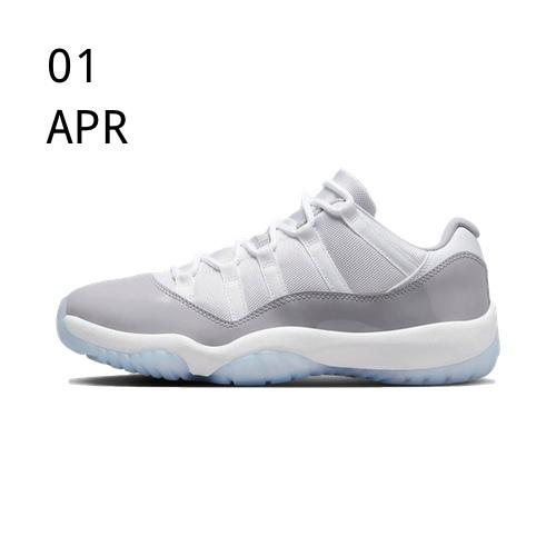 Nike Air Jordan 11 Low Cement Grey – Available now