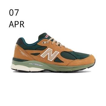 New Balance 990 Made in USA Tan Green &#8211; Available Now