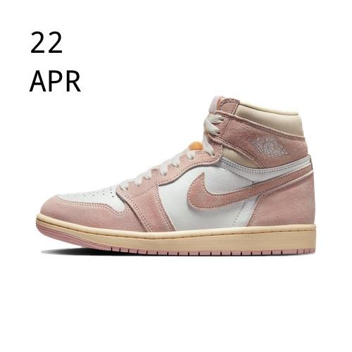 Nike Air Jordan 1 High OG Washed Pink – available now