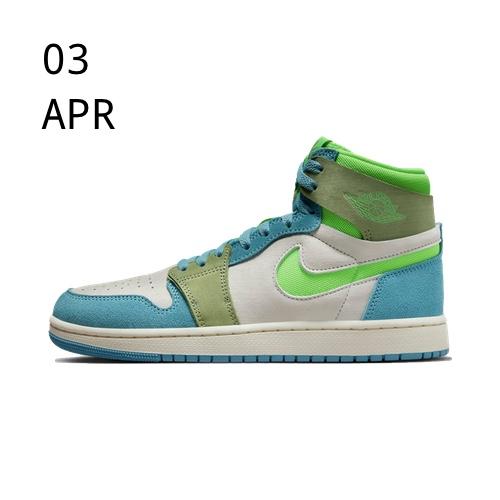 Nike Air Jordan 1 Zoom CMFT 2 Cerulean &#8211; AVAILABLE NOW
