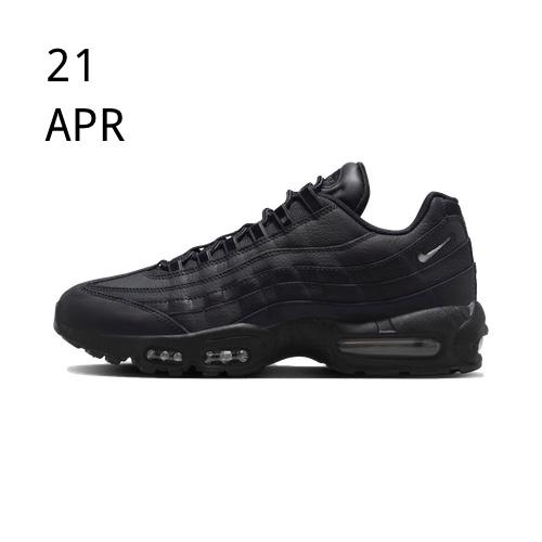 Nike Air Max 95 Triple Black &#8211; Available now