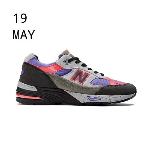 New Balance x Palace 991v1 MiUK Ultra Violet – available now