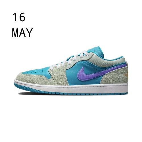 Nike Air Jordan 1 Low Aquatone – available now
