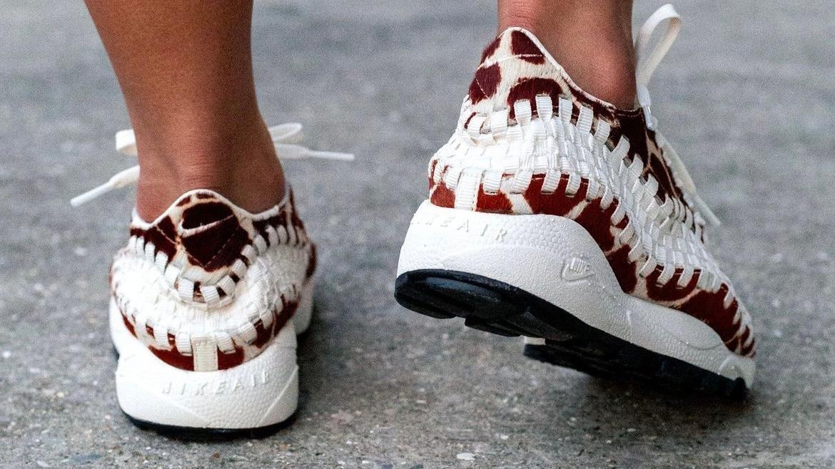 The Nike Air Footscape Woven Cow Print Is Making Moo-ves